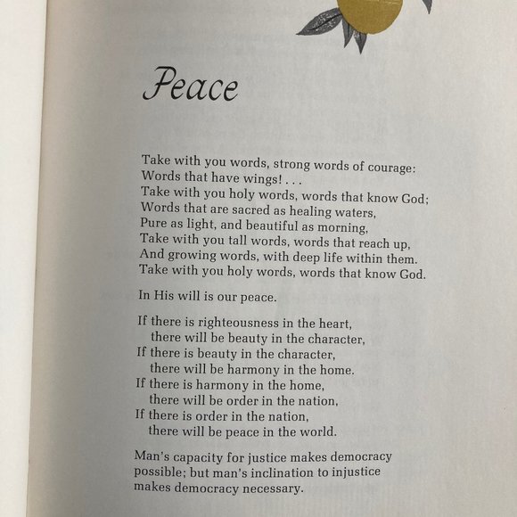 Vintage BOOKS "Wings of Silver" & "Apples of Gold" Words of Wisdom Set (RARE) - Picture 5 of 12